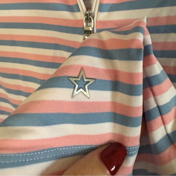 LOHLA SPORT Spring Stripes athleisure pullover - Picture 6 of 9